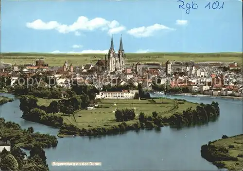 Regensburg Stadtansicht Kat. Regensburg
