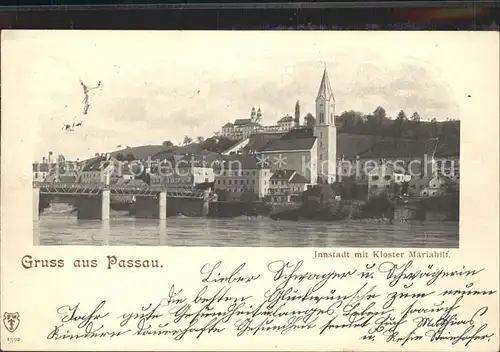Passau Innstadt Kloster Mariahilf Kat. Passau
