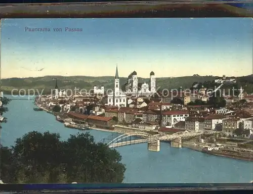 Passau Panorama Kat. Passau