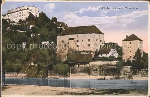 Passau Ober  und Niederhaus Kat. Passau