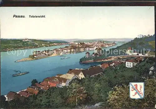 Passau Totalansicht Kat. Passau