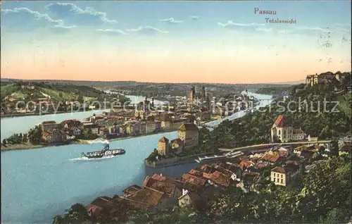 Passau Totalansicht Kat. Passau