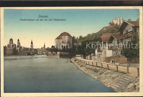 Passau Fischerhaeuser Ilz Niederhaus Kat. Passau