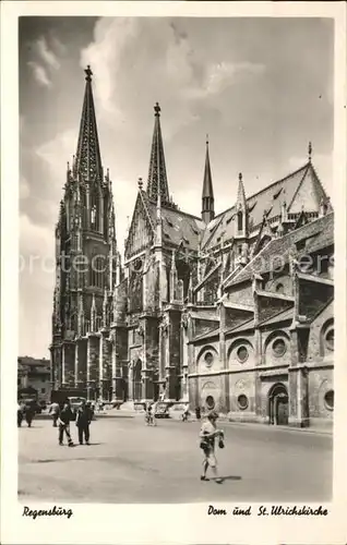 Regensburg Don und St Ulrichskirche Kat. Regensburg