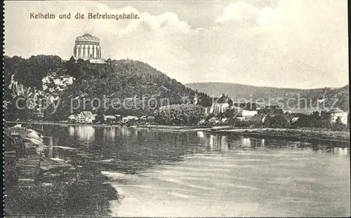 Kelheim Donaupartie Befreiungshalle Kat. Kelheim Donau