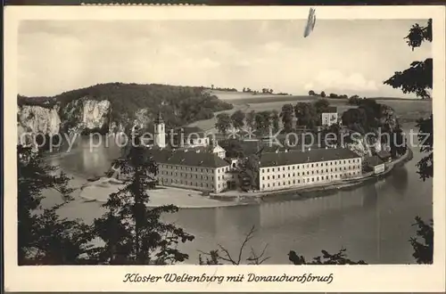 Weltenburg Kelheim Kloster Weltenburg Donaudurchbruch Kat. Kelheim