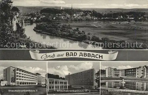Bad Abbach Panorama Rheumaklinik I bis III Kat. Bad Abbach