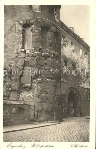 Regensburg Porta praetoria / Regensburg /Regensburg LKR