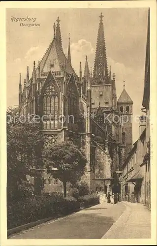 Regensburg Dom Garten / Regensburg /Regensburg LKR