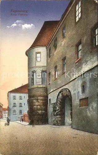 Regensburg Porta Praetoria / Regensburg /Regensburg LKR