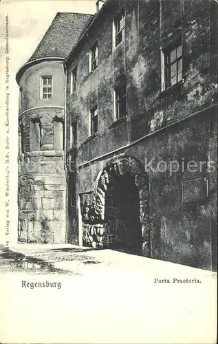 Regensburg Porta Praetoria / Regensburg /Regensburg LKR