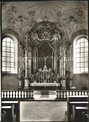 Walderbach Kirche Altar Kat. Walderbach