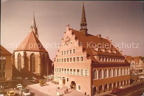 Neumarkt Oberpfalz Rathaus Kirche Kat. Neumarkt i.d.OPf.