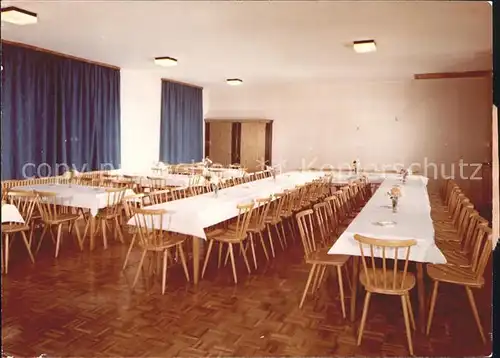 Regendorf Gasthaus Zur alten Schmiede Saal Kat. Zeitlarn