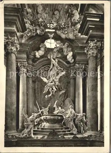 Rohr Niederbayern Abteikirche der Benediktiner Maria Himmelfahrt 1718 Kat. Rohr i.NB
