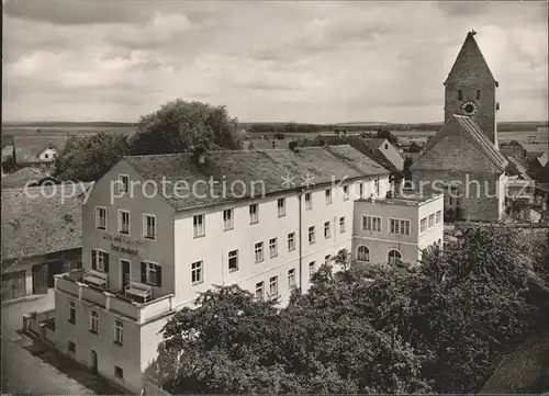 Bad Goegging Kurheim Trajansbad Schwefel und Moorbad Kirche Kat. Neustadt a.d.Donau