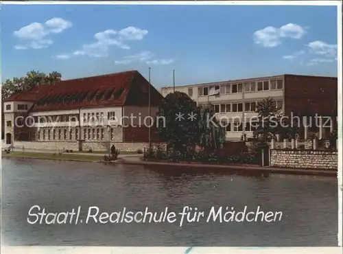Neumarkt Oberpfalz Staatliche Realschule fuer Maedchen Kat. Neumarkt i.d.OPf.