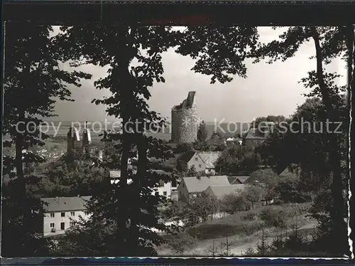 Altmannstein Teilansicht mit Burgruine Kat. Altmannstein