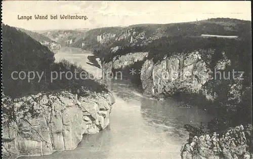 Weltenburg Kelheim Lange Wand Kat. Kelheim