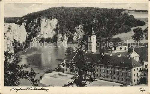 Weltenburg Kelheim Blick auf das Kloster Kat. Kelheim