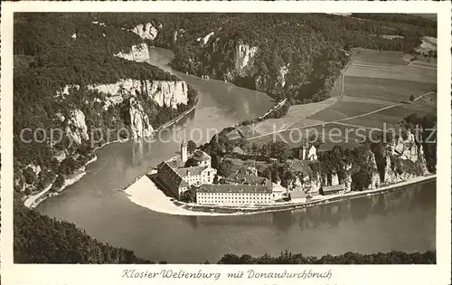 Weltenburg Kelheim Kloster und Donaudurchbruch Kat. Kelheim