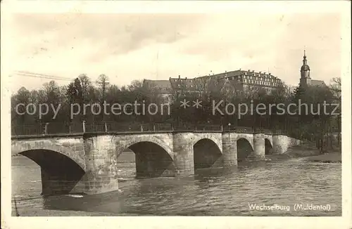 Wechselburg Bruecke Kat. Wechselburg