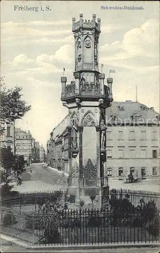 Freiberg Sachsen Schwedendenkmal Kat. Freiberg