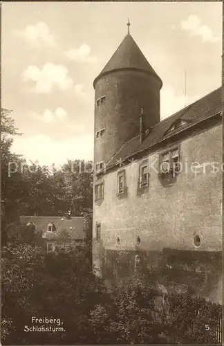 Freiberg Sachsen Schlossturm Kat. Freiberg