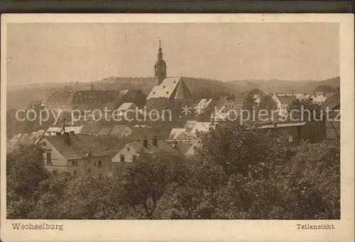 Wechselburg Teilansicht Kat. Wechselburg