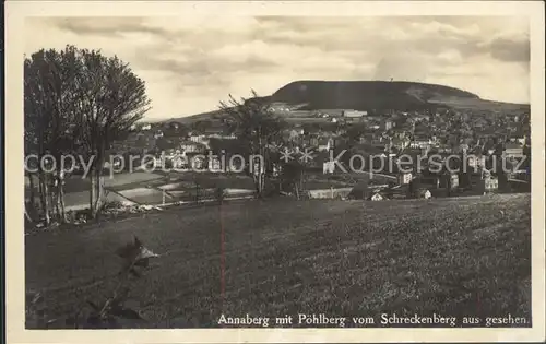 Annaberg Buchholz Erzgebirge Poehlberg  Kat. Annaberg