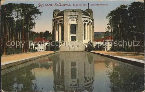Tolkewitz Staedtisches Krematorium Kat. Dresden