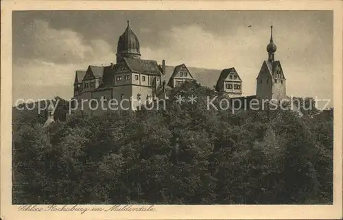 Rochsburg Schloss Muldentale Kat. Lunzenau