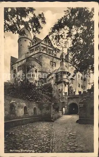 Rochsburg Schloss Kat. Lunzenau