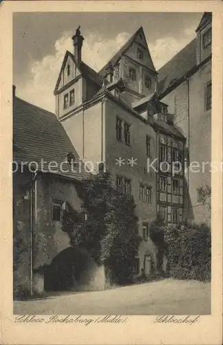 Rochsburg Schlosshof Kat. Lunzenau