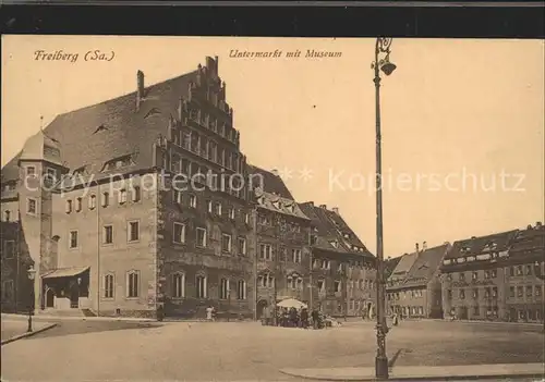 Freiberg Sachsen Untermarkt Museum Kat. Freiberg