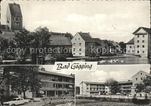 Bad Goegging Teilansichten Kat. Neustadt a.d.Donau