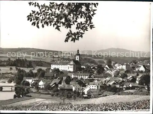 Walderbach Panorama Kloster Walderbach Kat. Walderbach