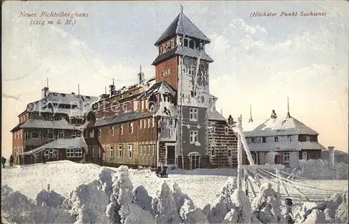 Fichtelberg Oberwiesenthal Neues Fichtelberghaus Kat. Oberwiesenthal