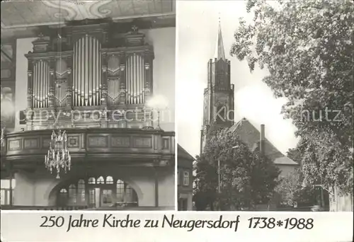 Neugersdorf Sachsen Evangelische Kirche Kat. Neugersdorf Sachsen