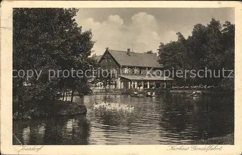 Jonsdorf Kurhaus Gondelfahrt Kat. Kurort Jonsdorf