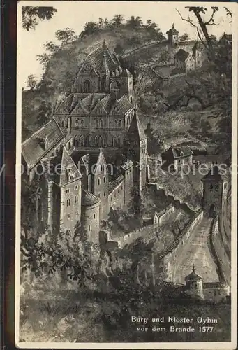 Oybin Burg und Kloster Kat. Kurort Oybin