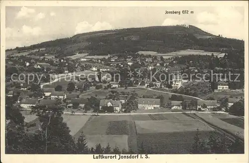 Jonsdorf mit Jonsberg Kat. Kurort Jonsdorf