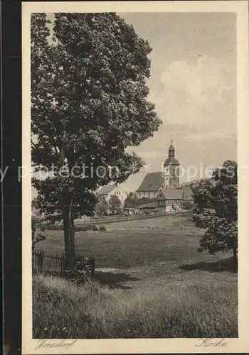 Jonsdorf Kirche Kat. Kurort Jonsdorf