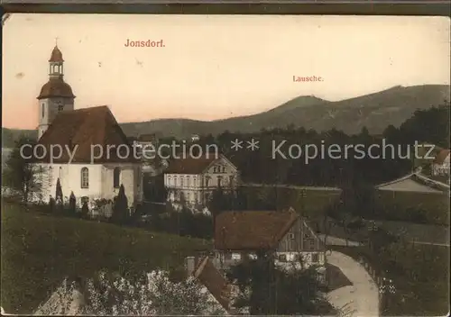 Jonsdorf mit Lausche Kat. Kurort Jonsdorf