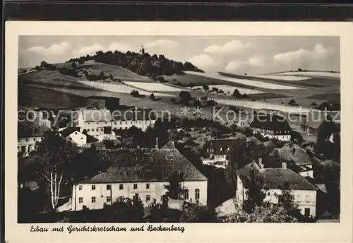 Eibau mit Gerichtskretscham und Beckenberg Kat. Eibau