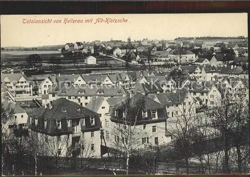 Klotzsche Totalansicht von Hellerau Kat. Dresden