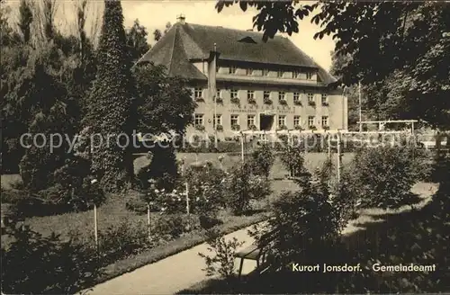 Jonsdorf Gemeindeamt Kat. Kurort Jonsdorf