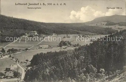 Jonsdorf Genesungsheim mit Hochwald Kat. Kurort Jonsdorf