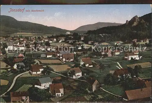 Jonsdorf mit Hochwald Kat. Kurort Jonsdorf
