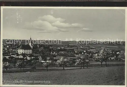 Eibau Panorama mit Kirche Kat. Eibau